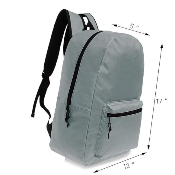 NWT Classic Backpack‎ in Dark Gray - 17" - Picture 9 of 9